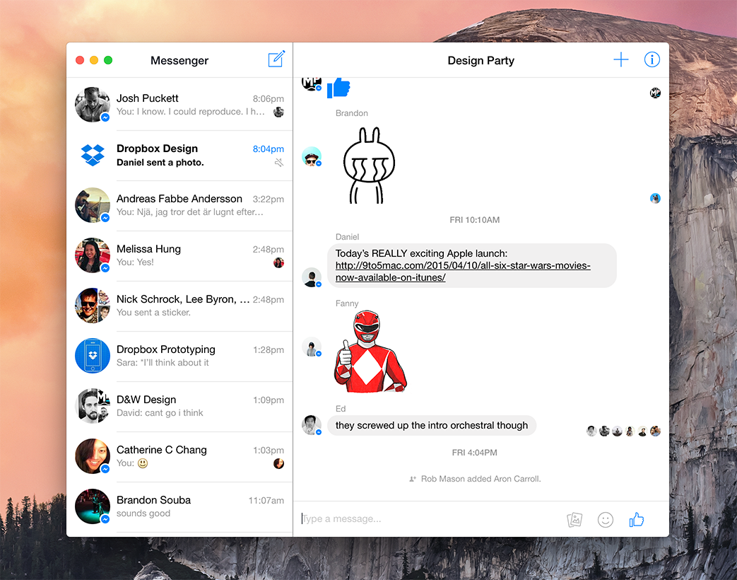Download fb messenger on mac desktop